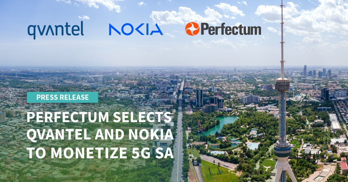 Featured content: : Perfectum Selects Qvantel and Nokia to Monetize 5G SA (Stand-Alone)