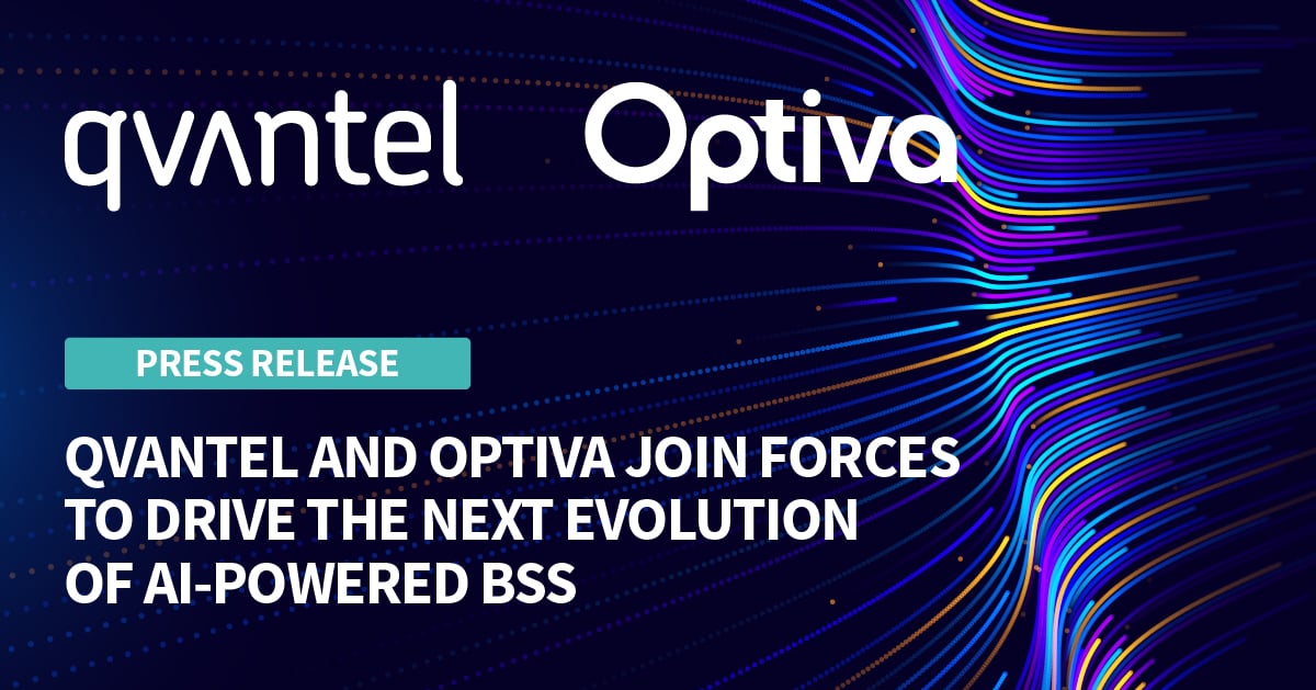 Featured content: : Qvantel and Optiva Join Forces to Drive the Next Evolution of AI-Powered BSS