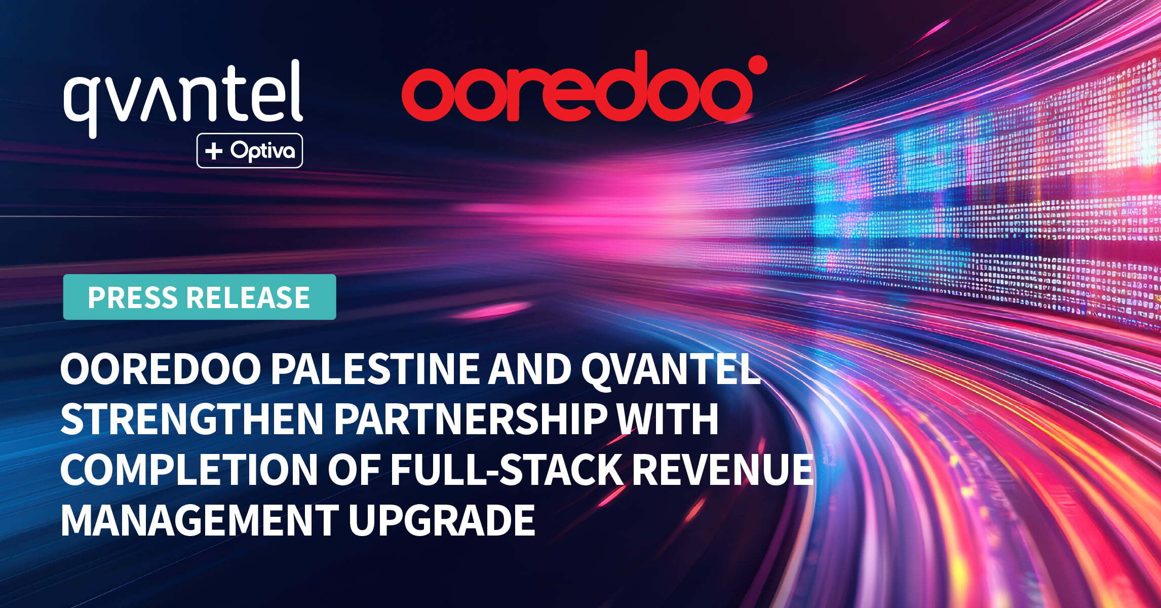 Featured content: : Ooredoo Palestine and Qvantel Strengthen Partnership With Completion of Full-Stack Revenue Management Upgrade