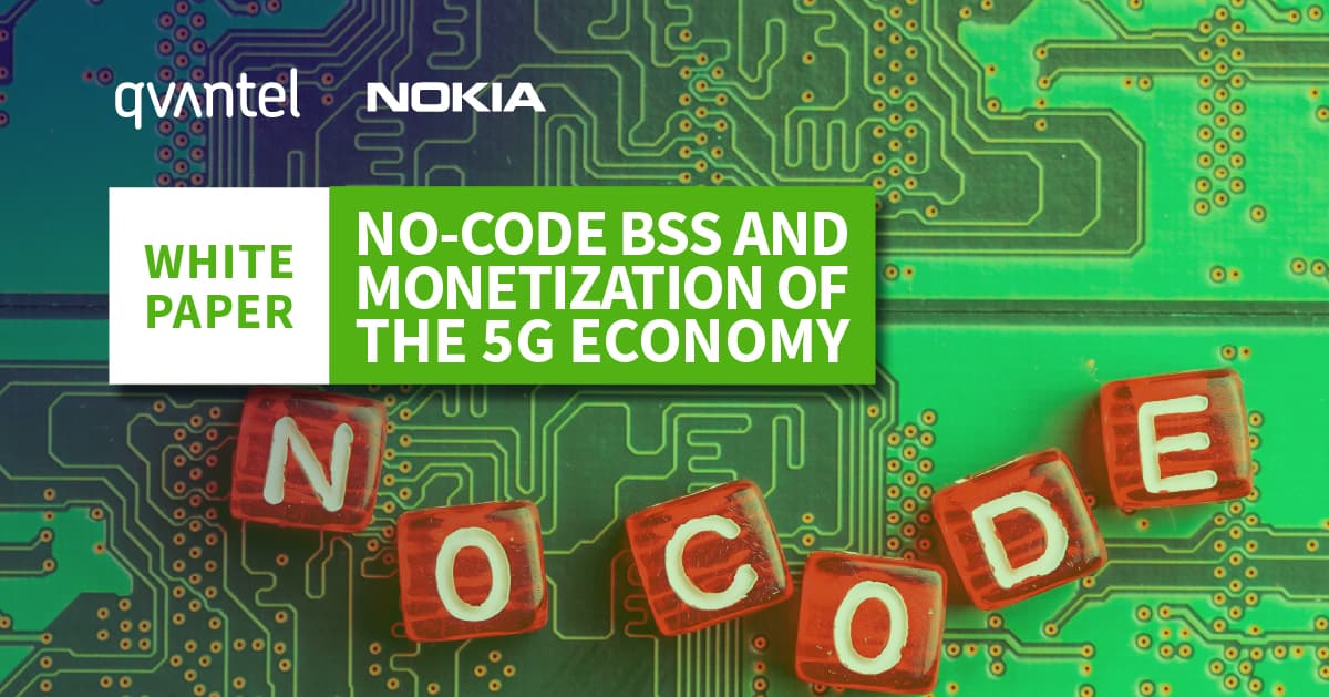 Featured content: : No-Code BSS and Monetization of the 5G Economy