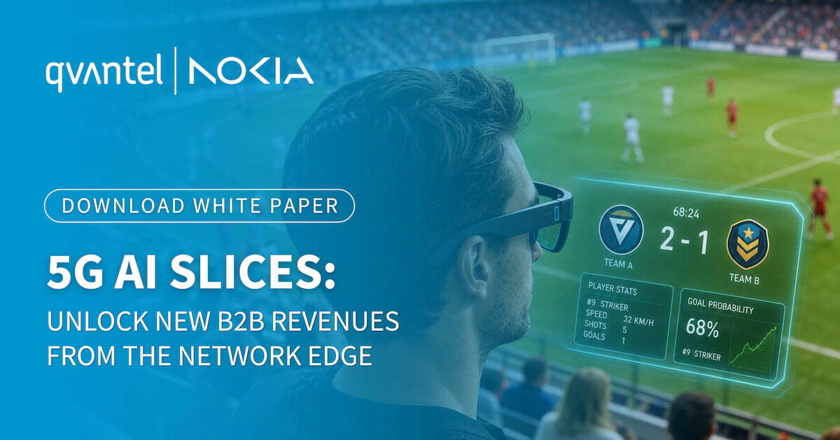 Featured content: : 5G AI Slices: Create New B2B Revenues with AI Compute from the Network Edge